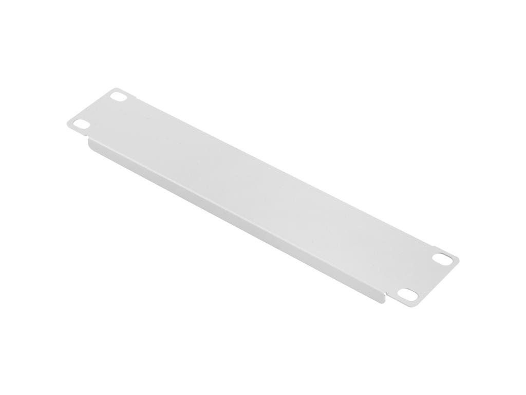 Zaślepka do szaf rack 10" 1u metalowa szara