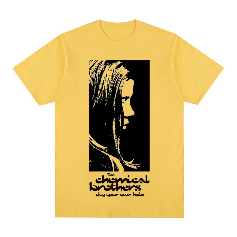 The Chemical Brothers Maglietta Vintage Dig Your Own Hole Cotone Maglietta Uomo Nuova Maglietta Top Donna