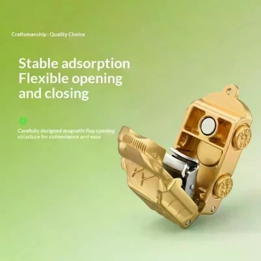 Foldable Car Shape Nail Clipper Stainless Steel Magnetic Nail Cutter Home Use