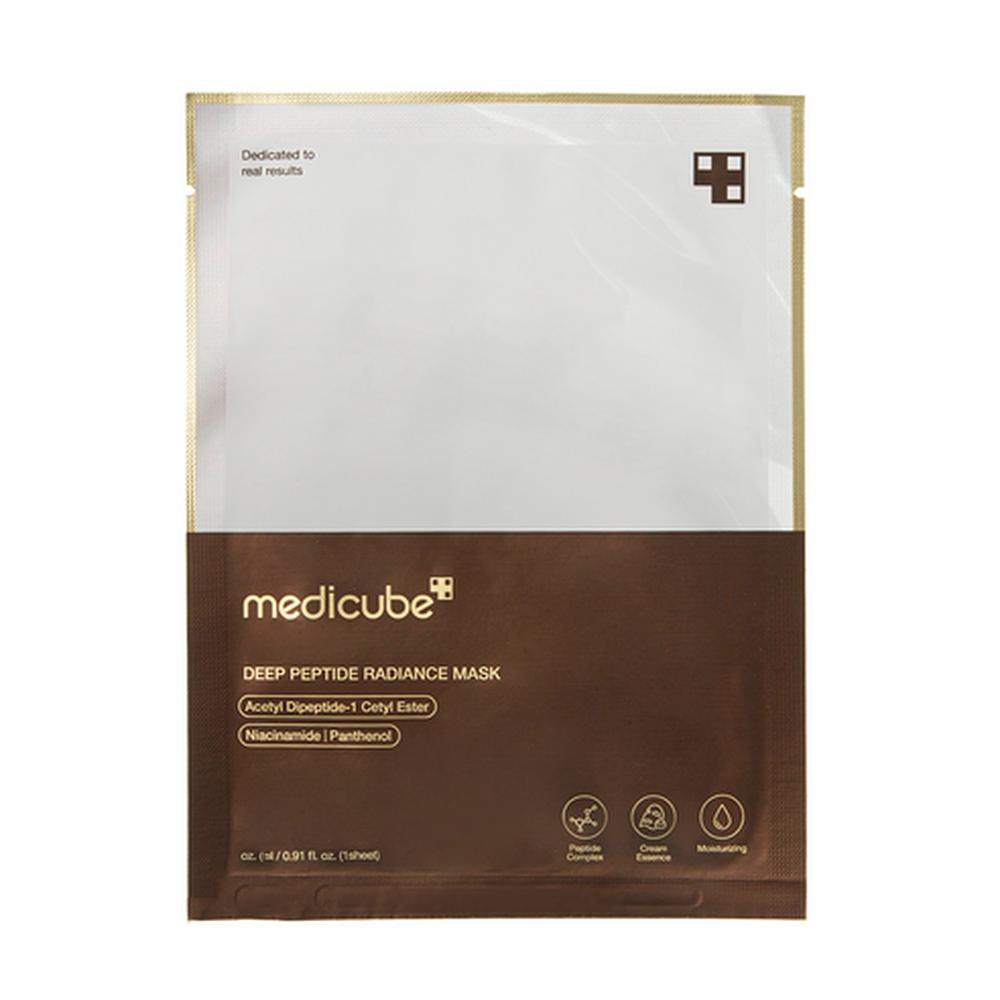Medicube Deep Peptide Radiance Mask, 3pcs - Radiance Firming Care, Korean 3pcs