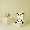 TOYLINX Crayon Shin-chan Doll Mini Building Blocks 958PCS Model Simple Assembly To Send Children and Adolescents Toys Christmas