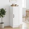White Sideboard 33 x 34.5 x 87 cm Engineered Wood