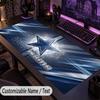 Large Mouse PadDallas Cowboys Custom Name Text Personalized Desk Mat Non Slip Gaming Pad