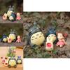 Cartoon My Neighbor Totoro Miniature Resin Scene With Wishing Scene For Gift Giving And Home Decor
