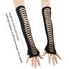 Masquerade Mesh Gloves Long Gloves Rhineston Gloves Retro   Evening Dress Accessories