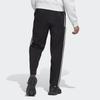 adidas Aeroready Essentials Stanford Trousers With Side Stripes And Drawstring Men Bottoms Black IC9415