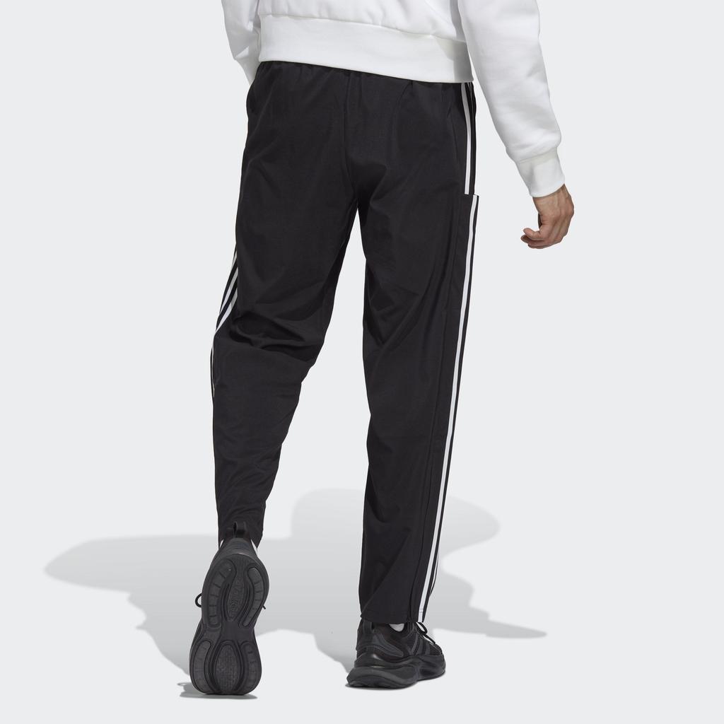 adidas Aeroready Essentials Stanford Trousers With Side Stripes And Drawstring Men Bottoms Black IC9415