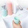 3 Pieces Toothbrush Toothpaste Holder Multi-Function Portable Toothbrushes Cover Toothpaste Holder