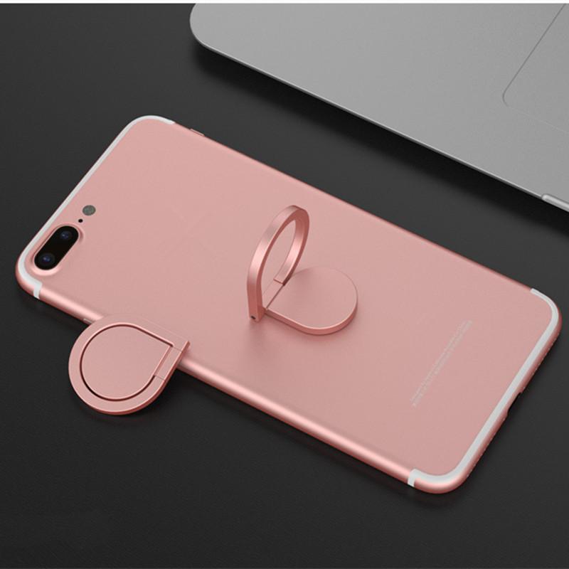 Finger Ring Mobile Phone Holde Rotatable Stand Grip for Universal Car Magnetic Mount Phone Back Sticker Pad Bracket for IPhone