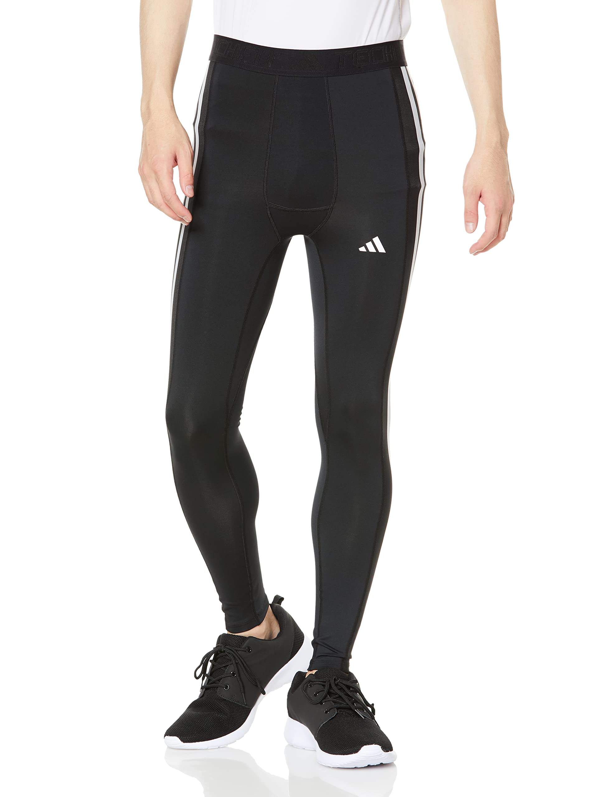 Длинные тайтсы Techfit с тремя полосками