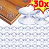 30/5 PZ Ventosa Biadesiva - Ventose per Vetro Plastica Acquario Tubo Ossigeno Supporto Sapone Fai da Te Accessori 20/30/35mm