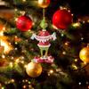 6 stk Grinchen Juletrepynt Hengende Akryl 2D Ornament Anheng Fest