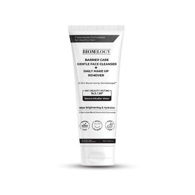 Biomlogy Gentle Face Wash Removes Daily Makeup & Sunscreen, Impurities | Clinically Proven | Brightens, Softens, Hydrates, Supports Skin Barrier