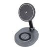 Magnetic Wireless Charger Station 360 Degree Rotating Fast Charging LED Indicator Light Wireless