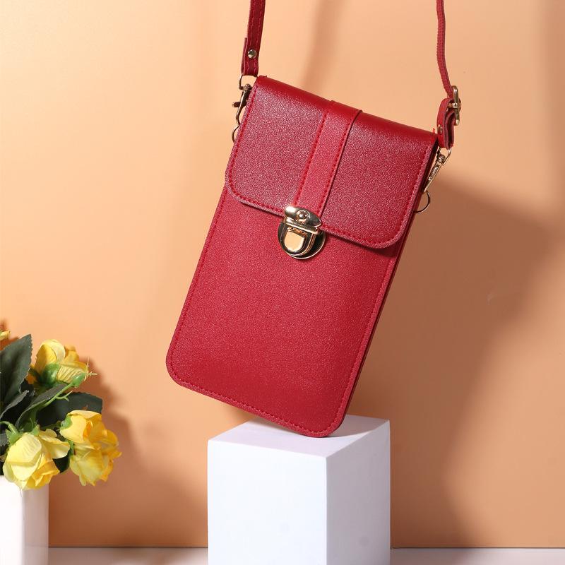 2026 Japanese & Korean Fashion Touchscreen Mini Phone Crossbody Bag for Girls