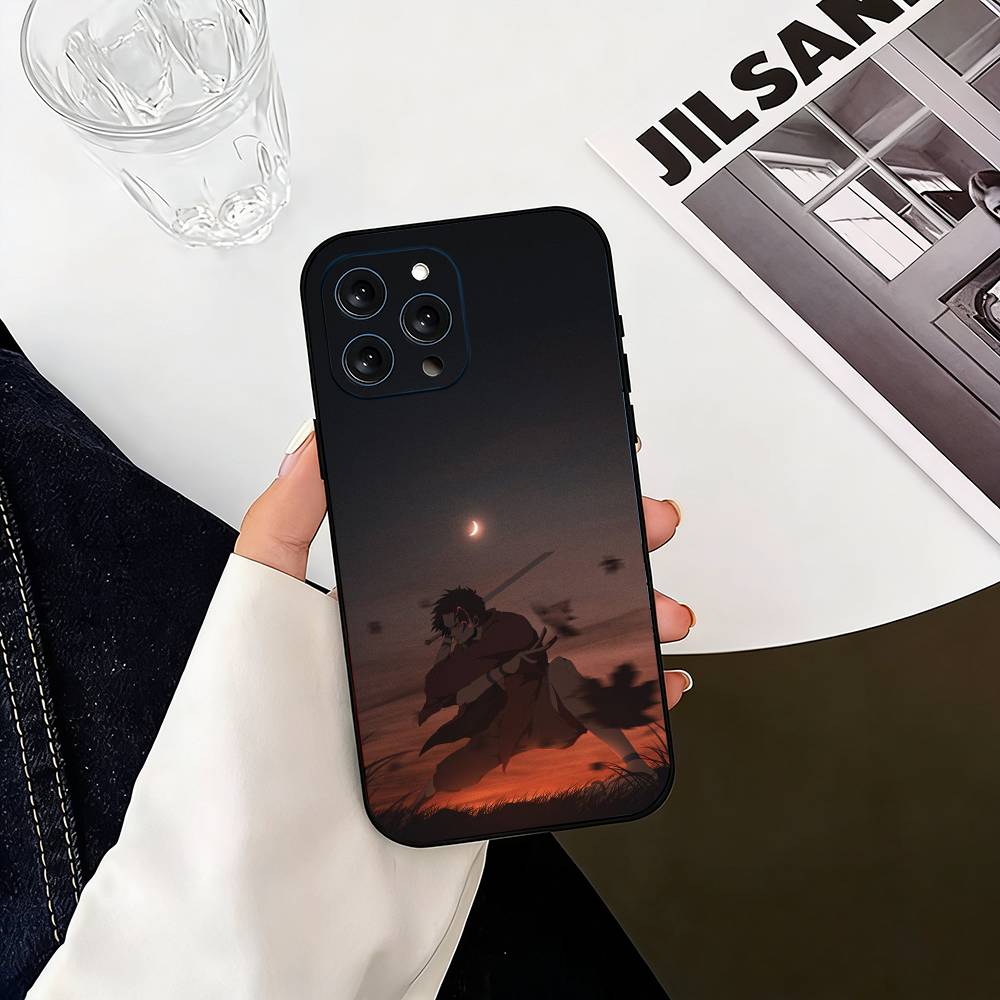 S-Samurai Champloo Anime Phone Case Silicone Soft For IPhone 17 16 15 14 13 12 11 X XR Plus Pro Max Plus