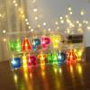 Merry Christmas LED Letter Light Box - Holiday & Birthday String Lights for Indoor/Outdoor Use