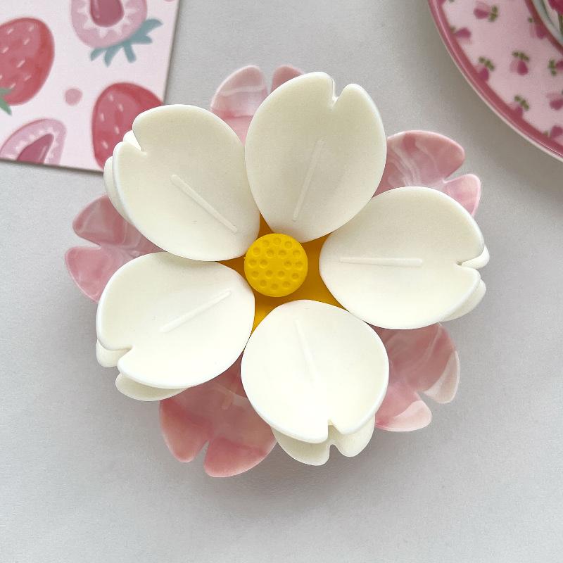 1 Set Magnetic Refrigerator Household Snack Single/Double Layer Fixed Tongs 5/10 Petals Food Creative Lotus Sealing Clip