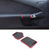 2PCS Inner Door Handle Protector (PU) Interio For Corvette C6 2005-2013