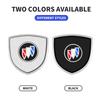 1/2pcs 3D Metal Shield Emblem Car Window Body Side Badge Stickers For Buick Envision Excelle GT LaCrosse Royaum Envista GL8 GL6