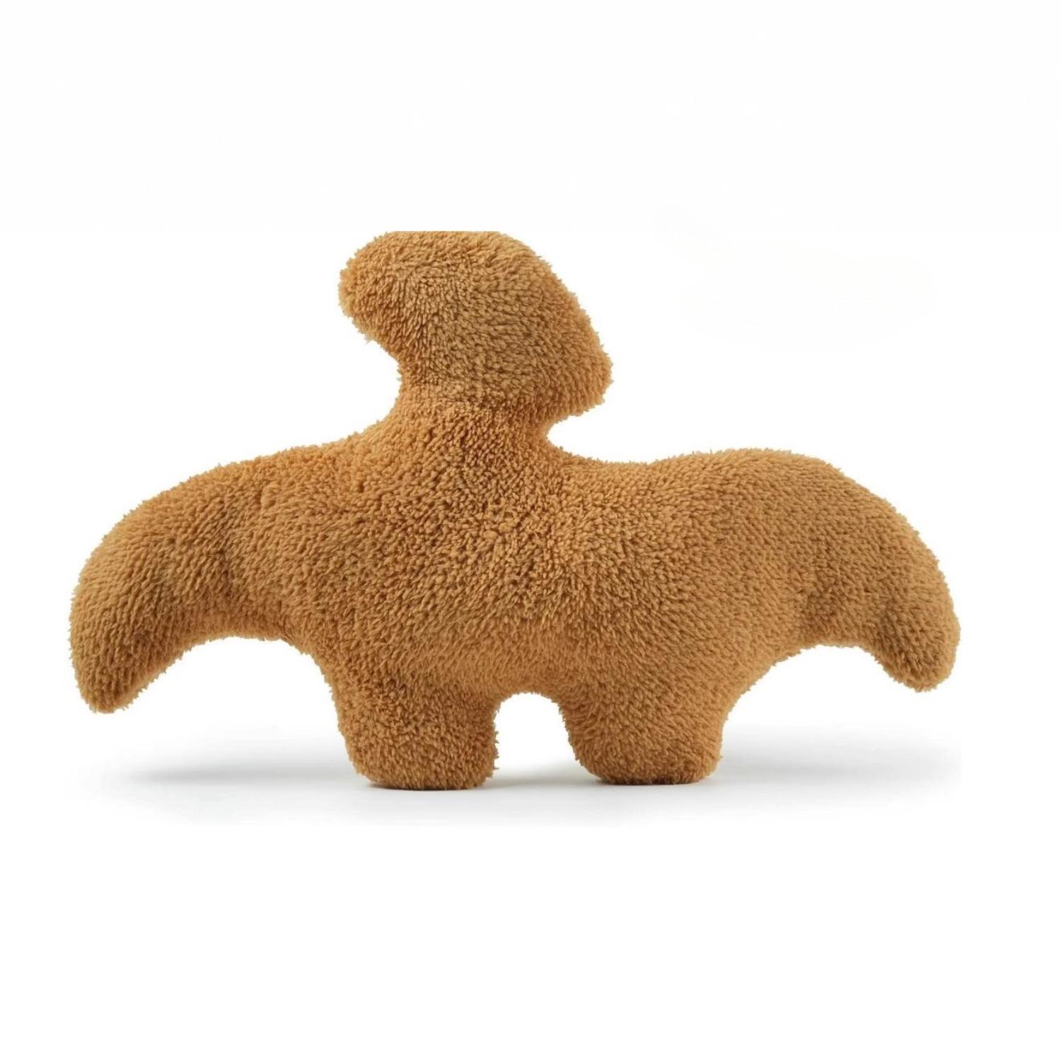 

Dino Chicken Nugget Pillow Plush Toy (Pterodactyl) 16” коричневый