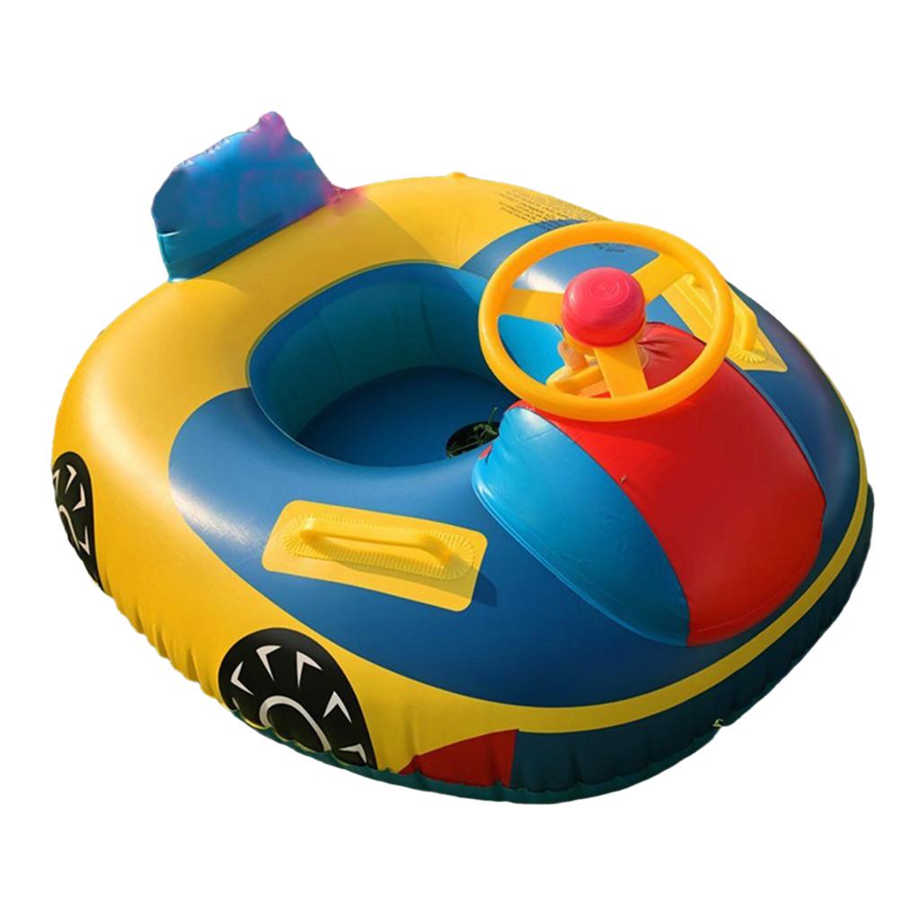 Safety Baby Cartoon Float Swim Ring Inflatable Infant Kids Swimming Pool Rings Water Toy Swim Circle for Kids Swim