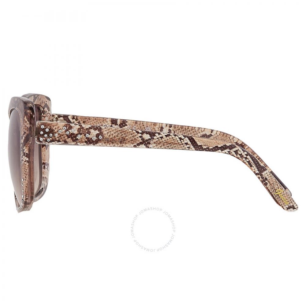 Guess Factory Braune Farbverlauf Schmetterling Damen Sonnenbrille Gf0383 45f 57