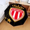 1PC Football Monaco Printed Umbrella Folding Umbrella, Automatic Umbrella 8-Frame for Travel, Camping Fan Gifts Christmas Gifts