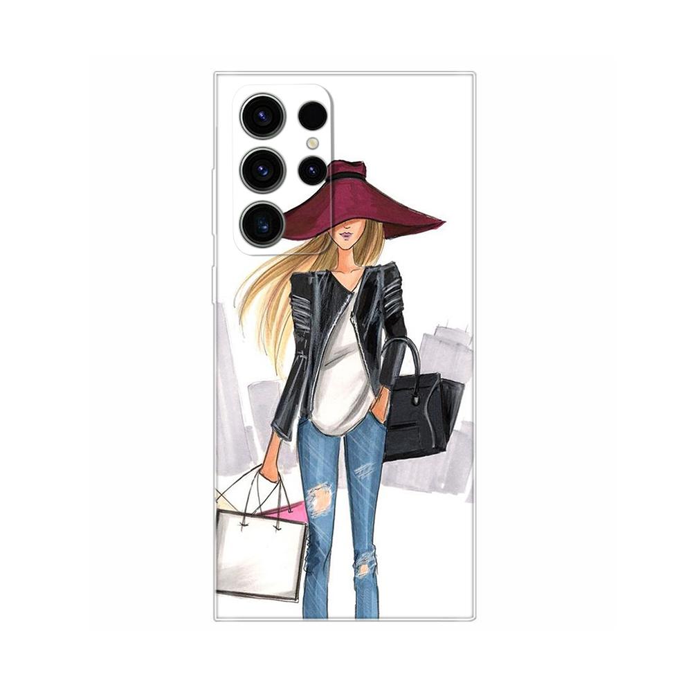 S24Ultra Phone Case for Samsung Galaxy S24 Ultra Soft Clear TPU Cases for Galaxy S24 S 24 S24 Plus S24+ Capa Shockproof Cover