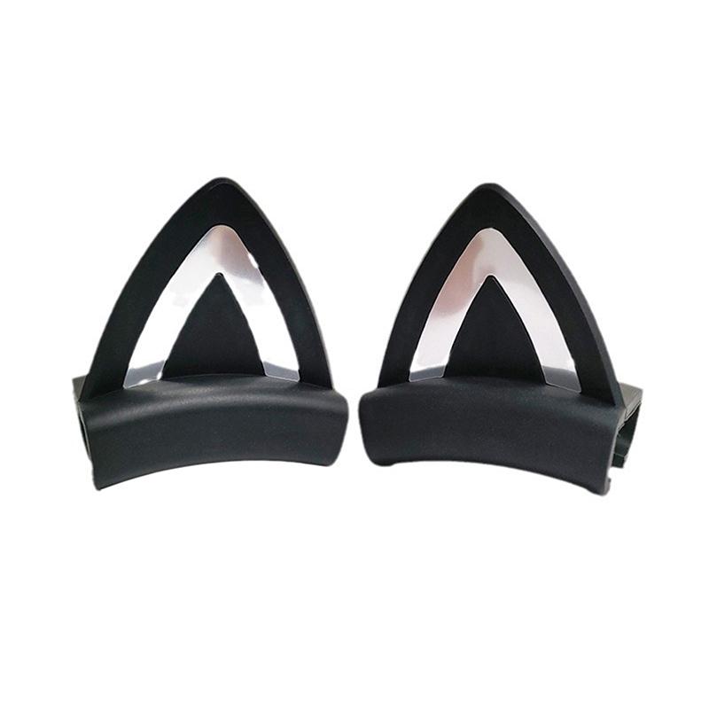 2Pcs Cat Ear For Earphone Gaming Headsets Attachment Stereo Headset Decoration Lightweight Silicone Pendant