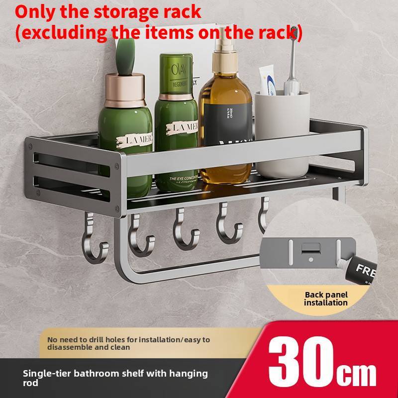 Bathroom Wall Shelf Organizer For Easy Storage In Toilets And Bathrooms