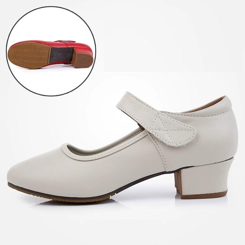 Modern Dance Shoes Dance Shoes That Are Not Tiring Lightweight And Light Square Dance Shoes Women's Leather Shoes