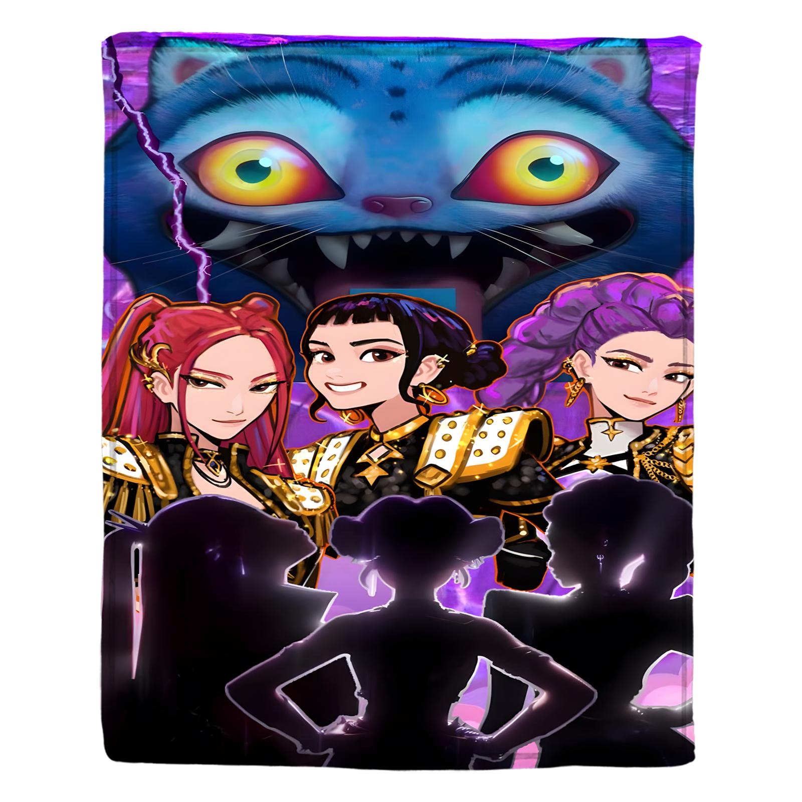 

Фланелевое цифровое печатное одеяло, кондиционер, одеяло для дивана, подарок для девочки One Size