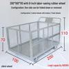 Lianzhicheng Collapsible Warehouse Mesh Utility Cart