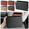 Solid Color Car Trash Bin Multifunctional Seatback Hanging Storage Box  Car Interior  Accessory