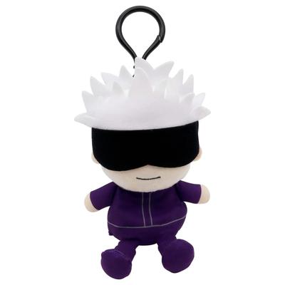 Brinquedo de Pelúcia Sonoro Jujutsu Kaisen Gojo Satoru Altura aprox.. 18cm