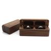 Portable Wedding Ring Case 2-Slot Storage Box Gift Jewelry Display Case  Thanksgiving