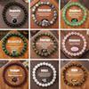 Natural Crystal Bracelet 8mm Temu Xiyin Elastic Line Tiger's Eye Stone Bracelet Women's Model