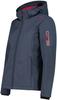 CMP Softshell Jacket Zip Hood Women (39A5006) Functional Jacket 39A5006 Titanium Carmine
