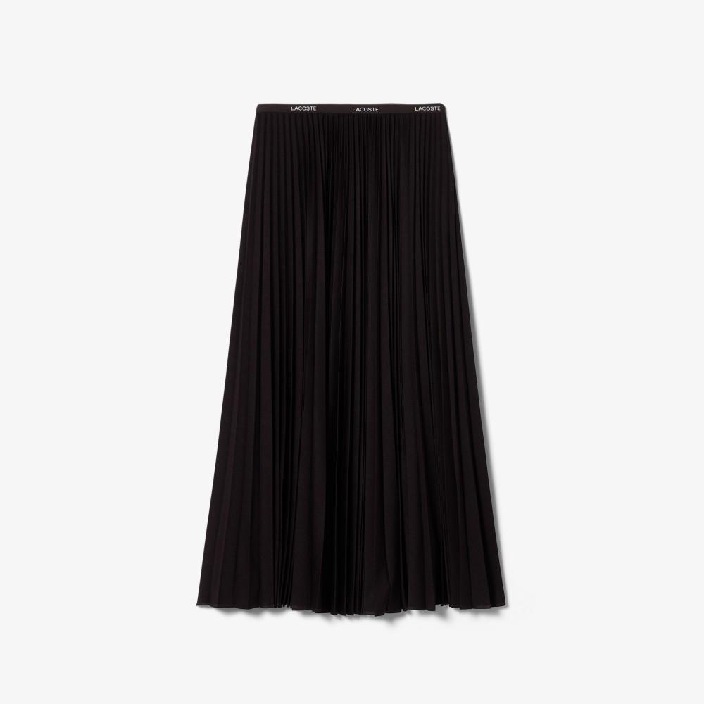Lacoste Women's Essential Long Pleated Skirt JF1402-56G3LA