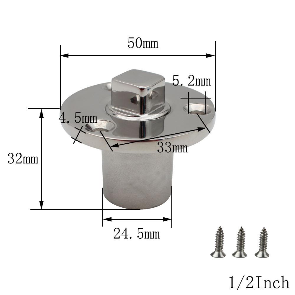 316 Stainless Steel Yacht Stern Drain Valve Plug