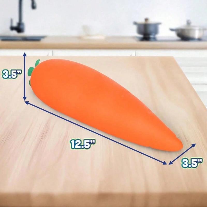 1Pcs Toymendous Jumbo 13Cm Sand Texture Carrot Squishy Toy Giant Vegetable Stress Relief Fidget Sensory Toy For Adults Party Theme Activity Supplies
