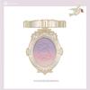 Cheerflor Blush Angioletto Goffrato Senza Cruelty Powder Blusher Contouring Viso per un Finish Opaco per Donne