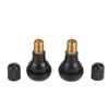 10/25Pcs Universal TR412 Snap-in Car Tubeless Tyre Valve Stems Rubber Copper Vacuum Tire Air Valve for Auto Motorcycle Moto