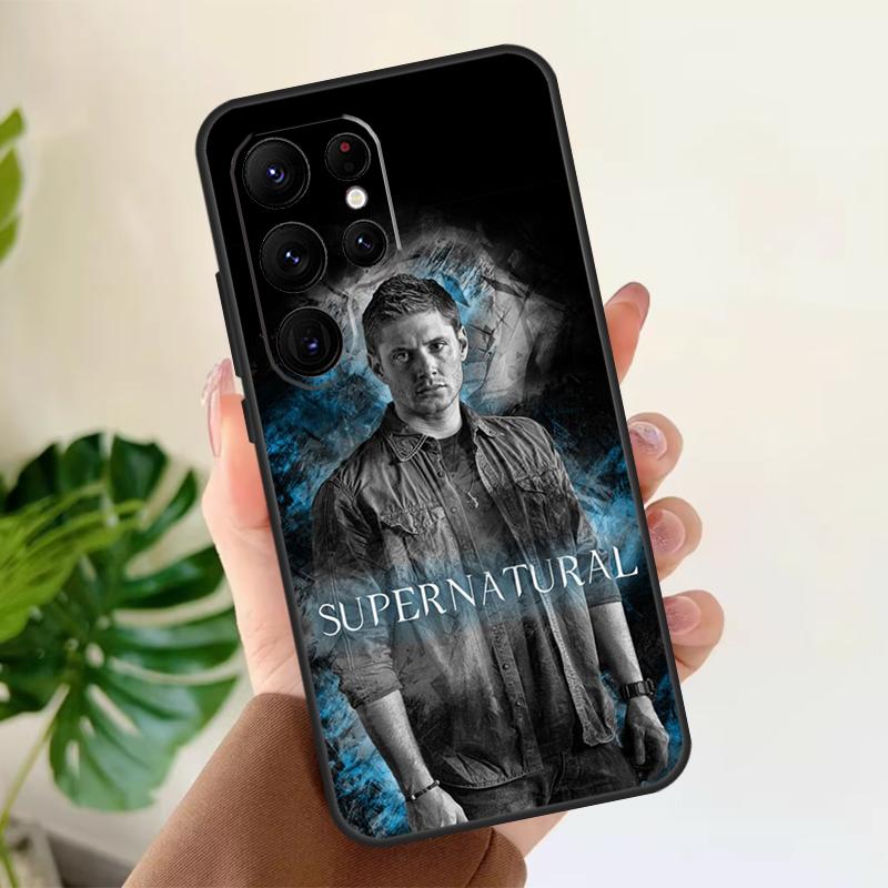 Supernatural Jensen Ackles Soft Case For Samsung Galaxy S25 S24 S23 S22 S21 Ultra S9 S10 Plus S23 FE S24 FE Phone Cover