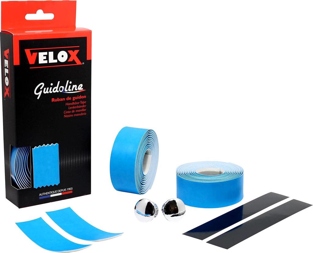 VELOX CLASSIC GRIP Bar Sky G303K08 Leather-Look Tape, Blue,
