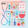 Play with You Chidlren Pretend Doctor Dentist Wooden Medical Playset Education Toy