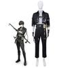 Costume Cosplay Rover Maschile di Wuthering Waves, Uniforme con Parrucca per Festa di Halloween e Natale