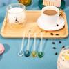 Ice Cream Heat-Resistant Stirring Tool Transparent Coffee Scoop Scoop Stirrer Teaspoon