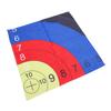 Archery Target Pattern Towel Microfiber Highly Absorbent Square Bath Hand Pool Towel for Bathroom Beach Travel